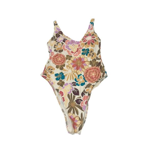 O'Neill Meadow Floral Mykonos One-Piece Swimsuit Size L NWT - Picture 7 of 12
